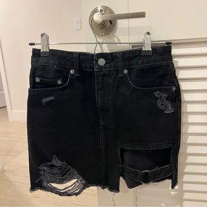 Carmar denim jean skirt size 25